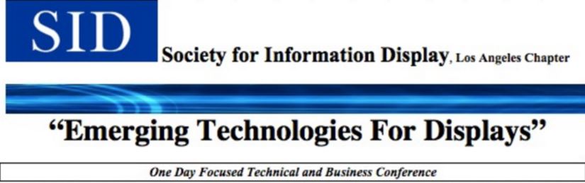 SID LA symposium 2016