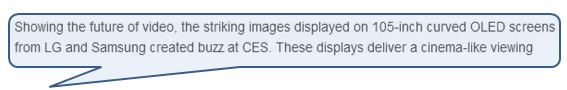CEA wrong about 105 curved OLED deco