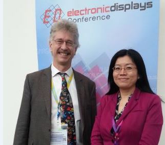 Jenny eDC 2016 with professor blankenbach small