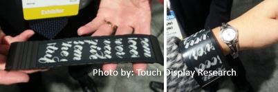 polyera wove on my wrist