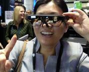 Jenny gesture near eye device small