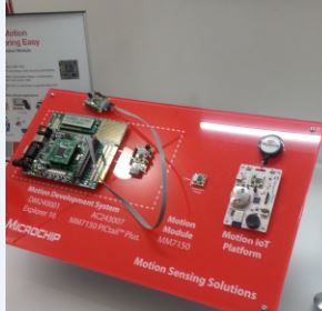 Microchip motion sensing solution